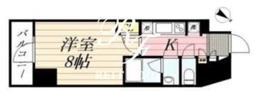 グランパセオ麻布十番 702 間取り図