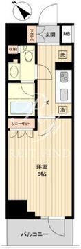 HF両国レジデンス 1202 間取り図