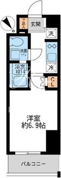 アーデン門前仲町 307 間取り図