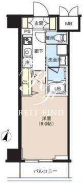 辰巳スカイガーデンテラス S-411 間取り図