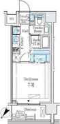 ディームス大塚 304 間取り図