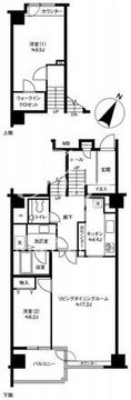 参宮橋マンション 110 間取り図