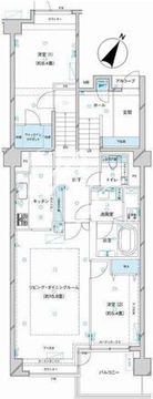 参宮橋マンション 313 間取り図