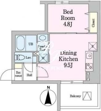 セ・ラロッタ 601 間取り図