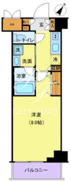 辰巳スカイガーデンテラス 607 間取り図