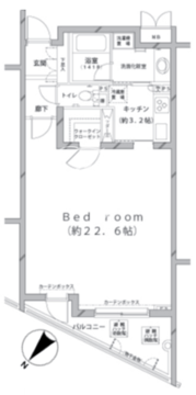 ＭＦＰＲコート代官山 403 間取り図