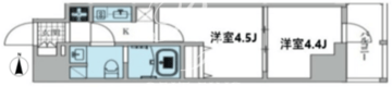 ドムススタイル押上 603 間取り図