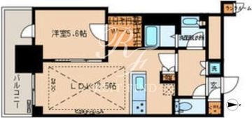 文京ガーデンザサウス 1404 間取り図