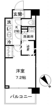 Nステージ赤羽志茂 617 間取り図