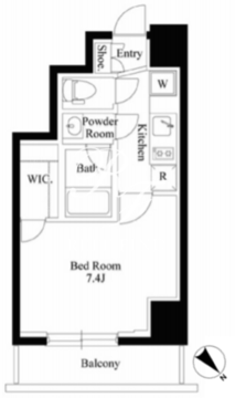グランパセオ巣鴨2 302 間取り図