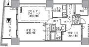 アクティ汐留 815 間取り図