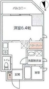 ハイツグレース 605 間取り図