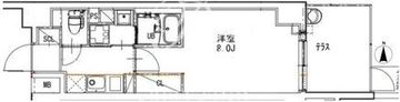 ルネサンスコート押上 101 間取り図