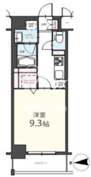 アンファンテーヌ 102 間取り図
