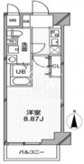 グランパセオ高田馬場 503 間取り図