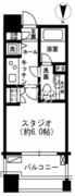 レジディア市ヶ谷 803 間取り図