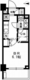 レジディア新宿イースト3 603 間取り図