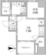 KDXレジデンス神田 301 間取り図
