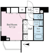 リテラス馬込 106 間取り図
