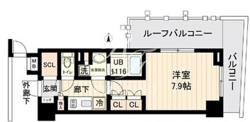 リテラス馬込 902 間取り図