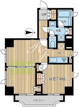 シティスパイア半蔵門 902 間取り図
