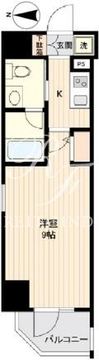 オーキッドレジデンス蔵前 202 間取り図