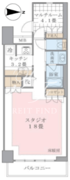 ブリリアイスト東雲キャナルコート 215 間取り図