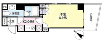 日本橋ミスモ 703 間取り図