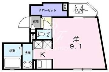 スティーレ南青山 201 間取り図