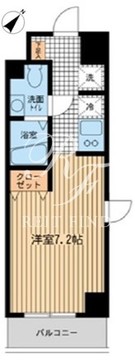 モノトーノ門前仲町 801 間取り図