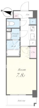 アイランドヒルズ両国 402 間取り図