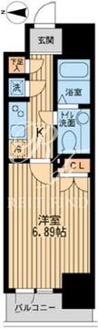 KDXレジデンス東新宿 713 間取り図