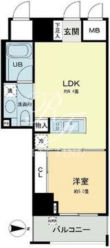 ベルファース本郷弓町 502 間取り図