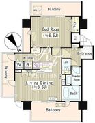 インザガーデン 1205 間取り図
