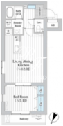 MDM柿の木坂 202 間取り図
