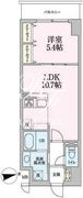 ラ・グリシーヌ 204 間取り図