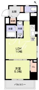 フェリーチェプランドール 701 間取り図