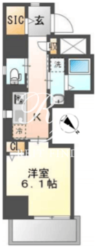 フェリーチェプランドール 305 間取り図