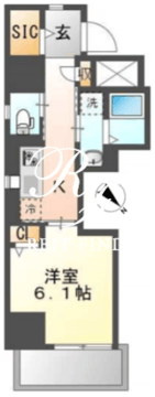 フェリーチェプランドール 505 間取り図