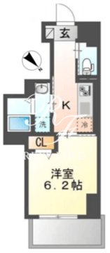 フェリーチェプランドール 303 間取り図