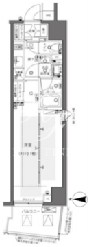 ズーム都庁前 1405 間取り図