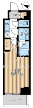 グランパセオ日本橋三越前 502 間取り図