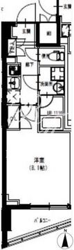 エスレジデンス曳舟 1105 間取り図
