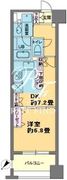 パークキューブ日本橋水天宮 303 間取り図