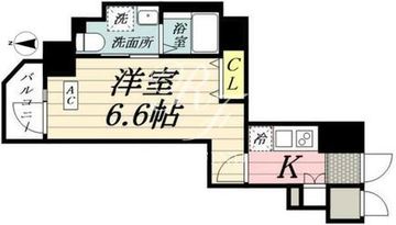 グランパセオ錦糸町駅前 202 間取り図