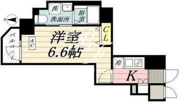 グランパセオ錦糸町駅前 502 間取り図