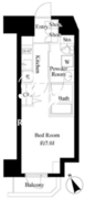 グランパセオ田原町 601 間取り図