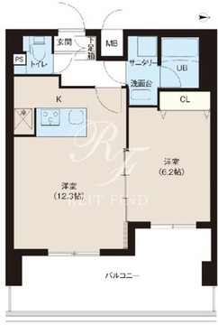 マキシヴ八広 502 間取り図