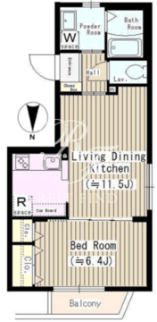 ＴＯＫＹＯ　ＦＬＡＴ 301 間取り図