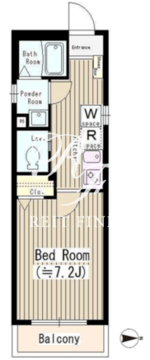 ＴＯＫＹＯ　ＦＬＡＴ 203 間取り図